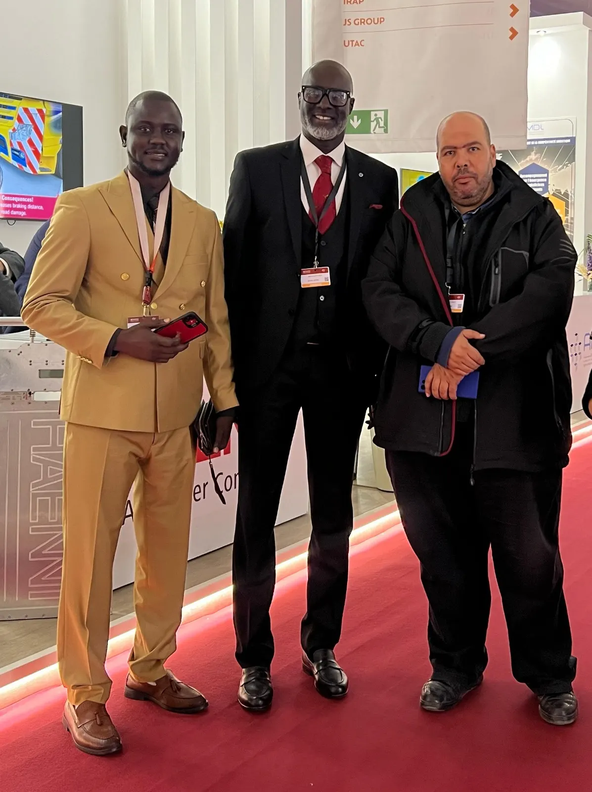 Délégation EduSafrik lors d'une rencontre professionnelle